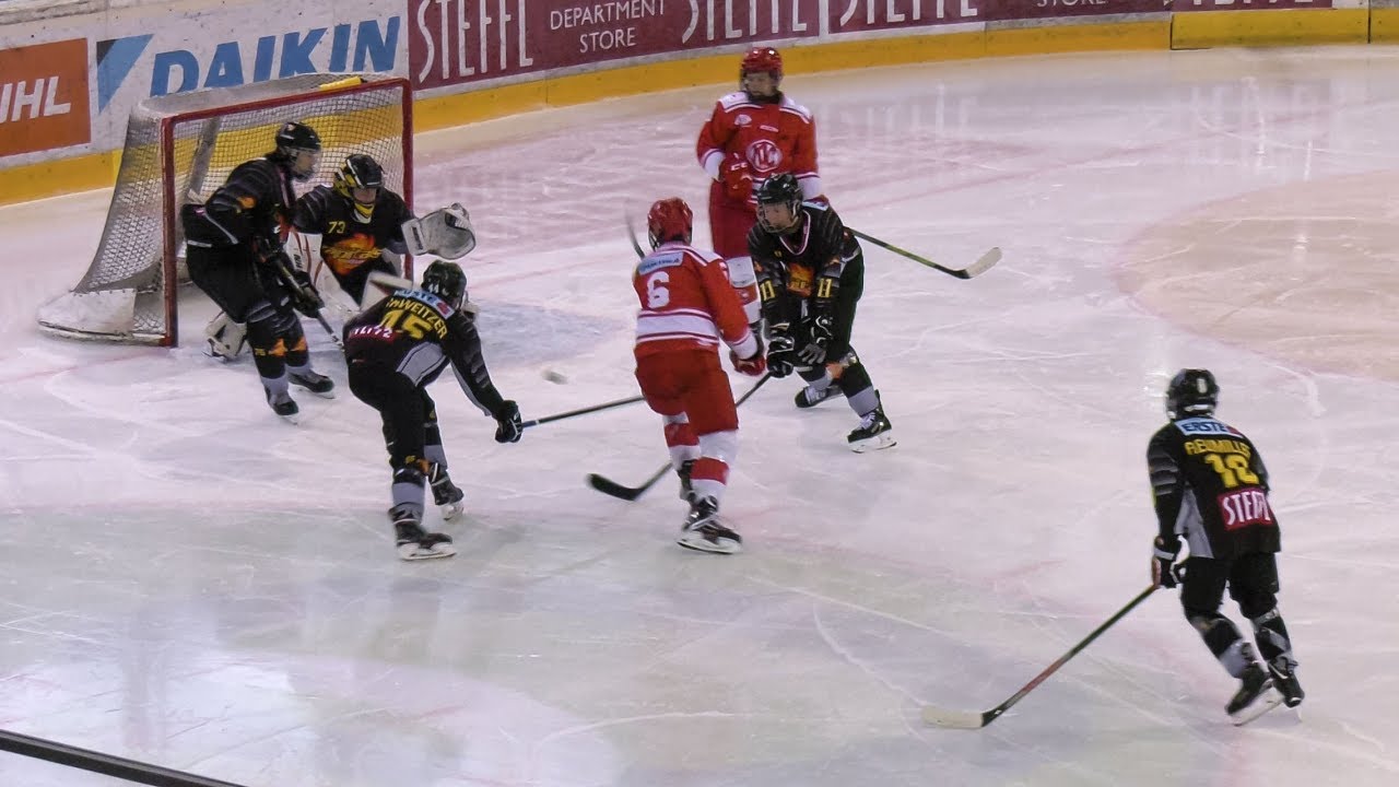 Eishockey U 16 EAC Junior Capitals vs EC KAC YouTube