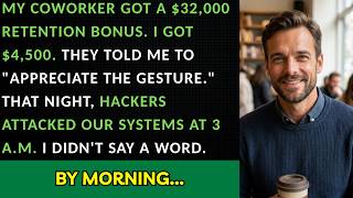 My Coworker Got a $32,000 Retention Bonus. I Got $4,500—So I Walked Out at 3 A.M | Corporate Revenge
