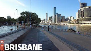 [4k] Explore Brisbane Friday 1 March  2024 | Brisbane | Queensland | Australia