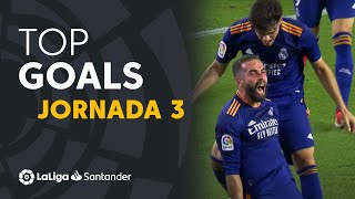 All the goals from Matchday 3 of LaLiga Santander 2021/2022