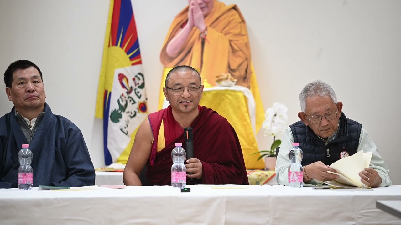 Rikon Khen Rinpoche address on Middle Way approach.རི་ཀོན་མཁན་རིན་པོ་ཆེ་མཆོག་ནས་དབུ་མའི་ལམ་ཐོག།