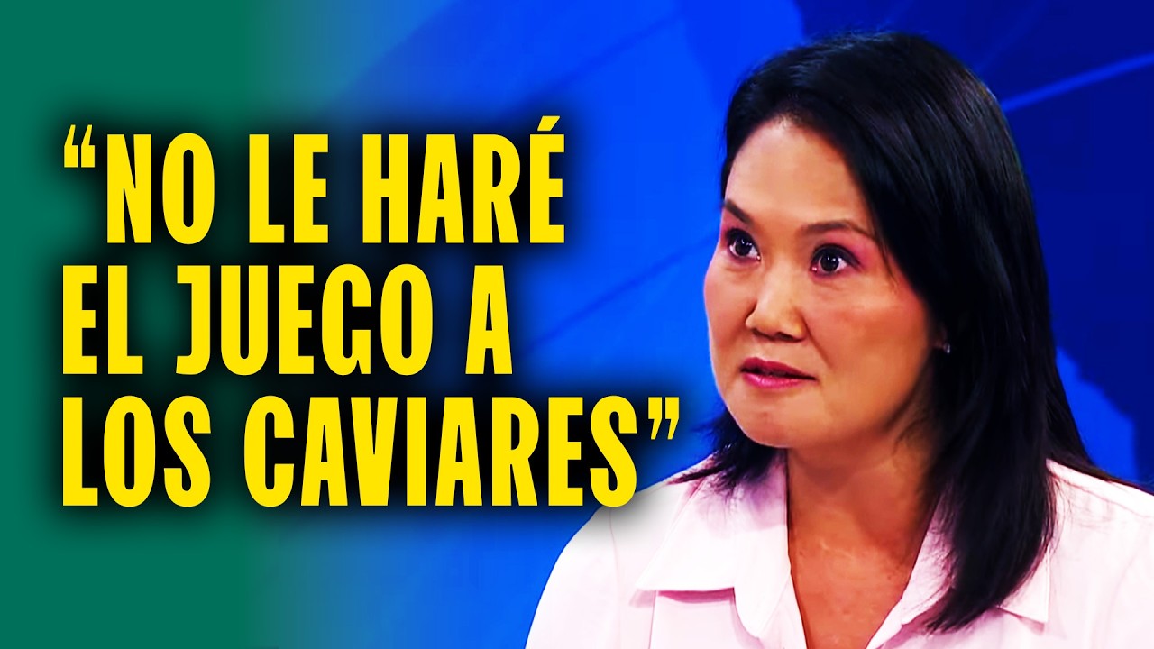 Keiko Fujimori critica a López Aliaga y lo culpa por censurar a José Jerí: 
