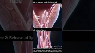 How Fertilization Happens in the Human Body  Sperm’s Journey 3D Animation HD