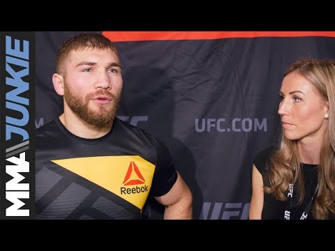 Ion Cutelaba plans to celebrate UFC Fight Night 110 victory with family, for whom he does everything