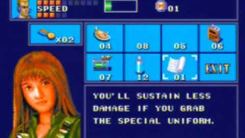 Mercs Game Sample - Genesis/MD