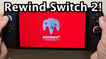 Nintendo Switch 2: How to Rewind Games (N64, Mario Kart World, etc.)