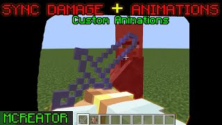 How to Sync ATTACK Damage with CUSTOM NERDY'S PLAYER ANIMATOR MCreator
