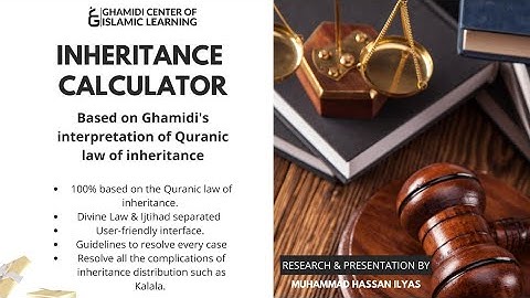 Inheritance Calculator - Ghamidi