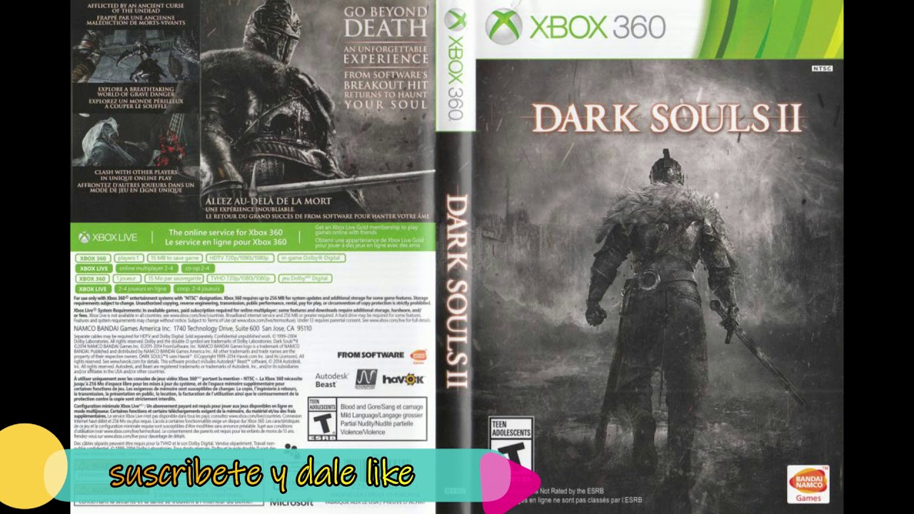 Jogo Xbox 360 Dark Souls 2 LT 3.0 - Videogames - Nossa Senhora da  Apresentação, Natal 1122573443