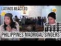 Latinos react to Philippine Madrigal Singers for the FIRST TIME |"Eres tú" live in Uruguay|REACTION