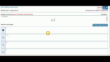 MTH621 QUIZ #3 Lec 23 to 27