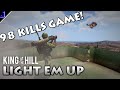 LIGHT EM UP! (98 Kills Game) - Arma 3 King of the Hill