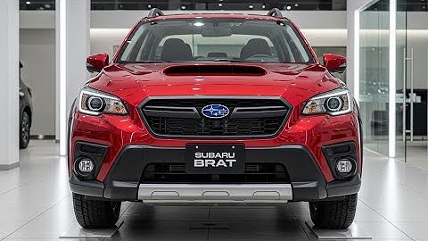 Van legende tot toekomst — Subaru BRAT pick-up uit 2026 onthuld