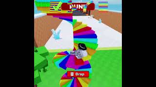 Only 1% Can Finish This Rainbow Obby 🌈 #usa