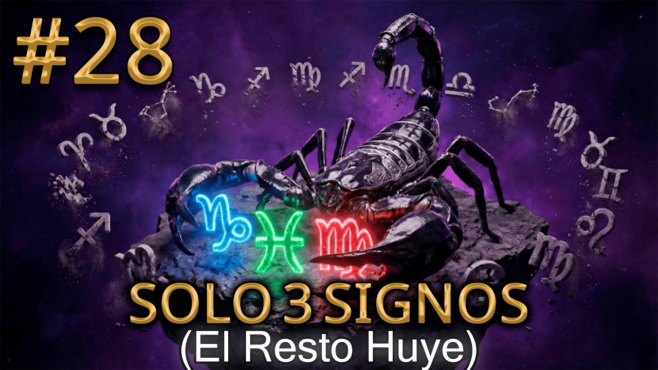 ❤️‍🔥 Solo 3 Signos Aguantan a ESCORPIO (El Resto Huye)