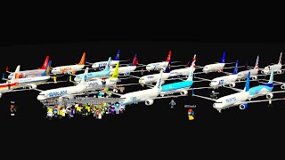 PTFS 737 Build Part 7 - Liveries. Lots Of Liveries