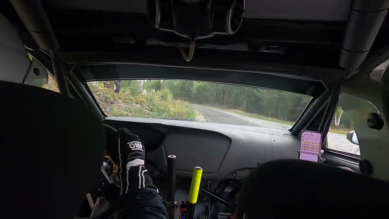 Rally Bergslagen 2025 SS6 Kenny Stavbom / Jesper Samuelsson Hyundai i20 R5