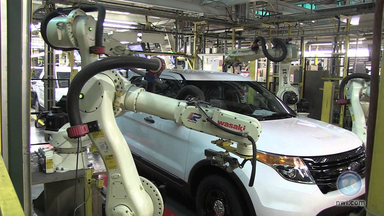 Ford celebrates assembly line's centennial - YouTube