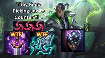 they keep picking JAX to COUNTER Master Yi... BIG MISTAKE