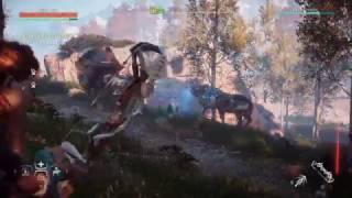 Horizon Zero Dawn™ Shell Walker battle