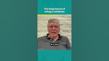 The Importance of Using a Database #shorts