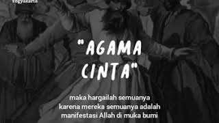 Story WA - Fahrudin Faiz Agama Cinta