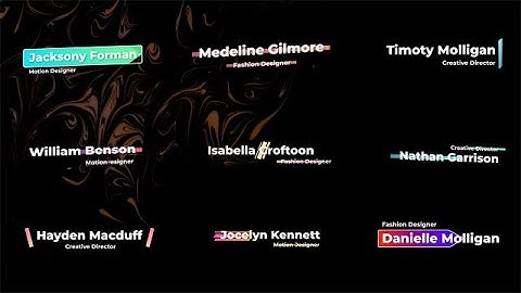 Gradient Lower Third Final Cut Pro Templates