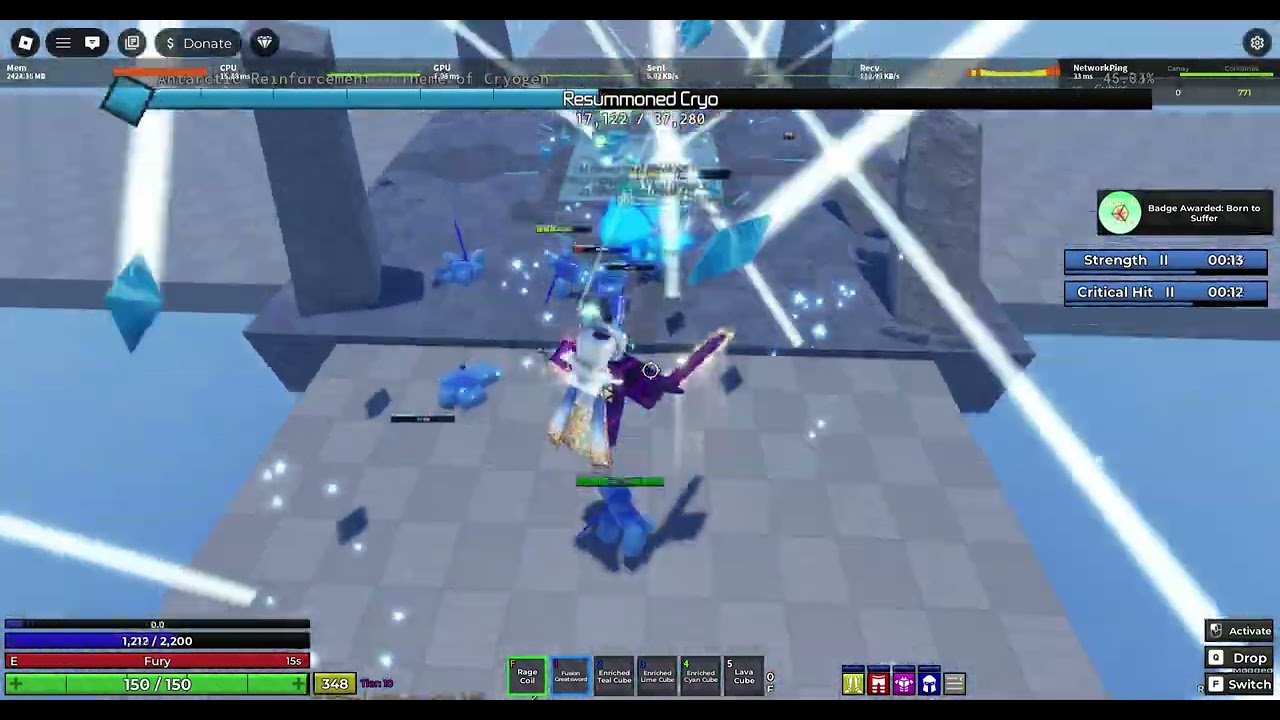 Doing Resummoned Cyro