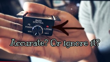 How Accurate is the Clipping Indicator On Your Bass Knob?? VS an SMD DD1?