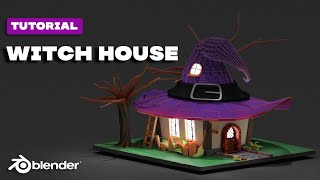 Blender 3D | Witch House | Tutorial for beginners screenshot 2
