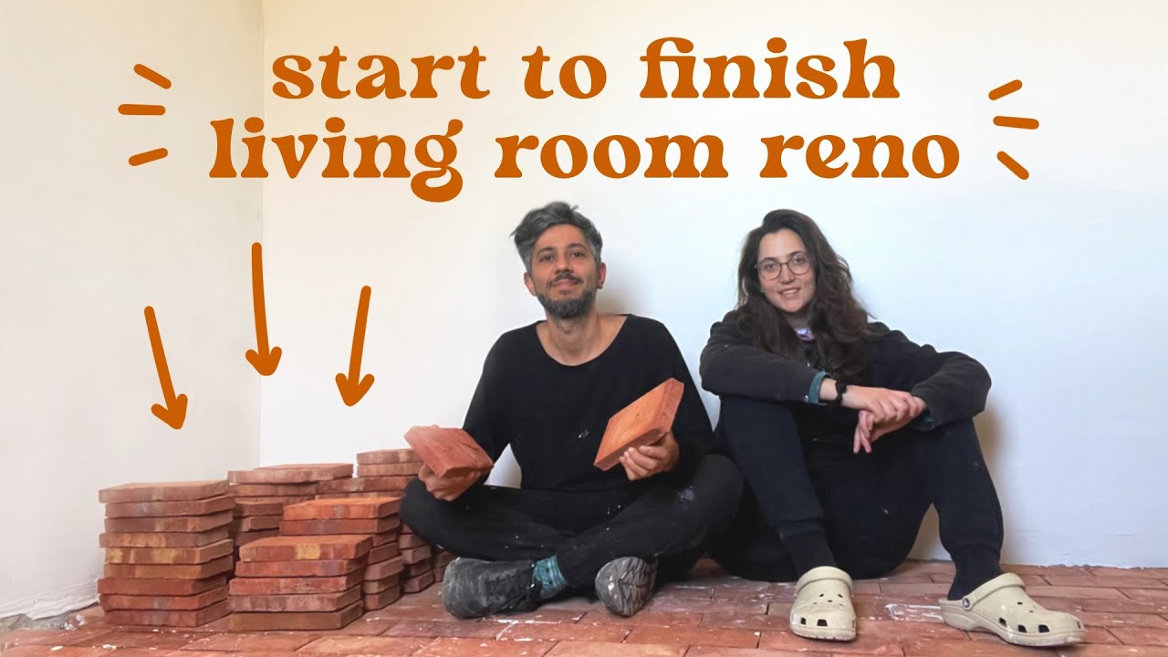 Start to Finish Living Room! Renovations on a Spanish Olive Farm!