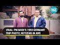 Then and now: PM Modi’s 30-yr-old photo in Germany goes viral amid Europe tour