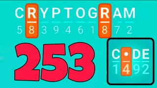 CRYPTOGRAM 253