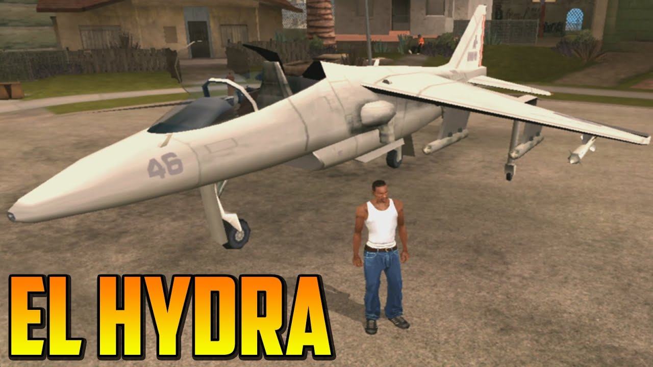 COMO PILOTAR O JATO DE GUERRA HYDRA TODOS OS COMANDOS NO GTA SAN