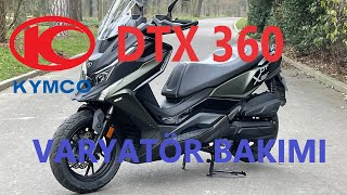 KYMCO DTX 360 VARYATÖR BAKIMI