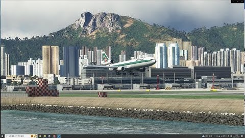MSFS | Alitalia MD-11 | Hong Kong Kai Tak Airport (VHHX / HKG) IGS Runway 13 | Skysimulation
