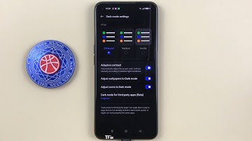 Dark mode on Realme 9i Android 12