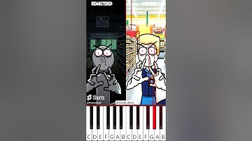 Skittles Meme: Original VS Remastered (@dude.dans_) - Octave Piano Tutorial