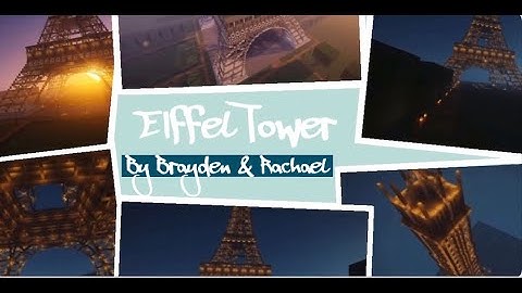 Eiffel Tower - Minecraft Build Episode #1