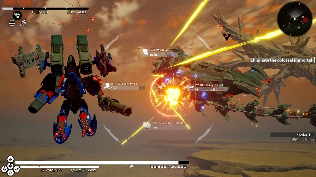 Daemon X Machina CoOp Mission (Solo Run) Investigate Bolt RT Beta