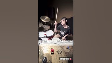 Thumbnail of Perfect - One Direction drum transcription Tarn Softwhip  #drumcover #drummergirl #femaledrummer