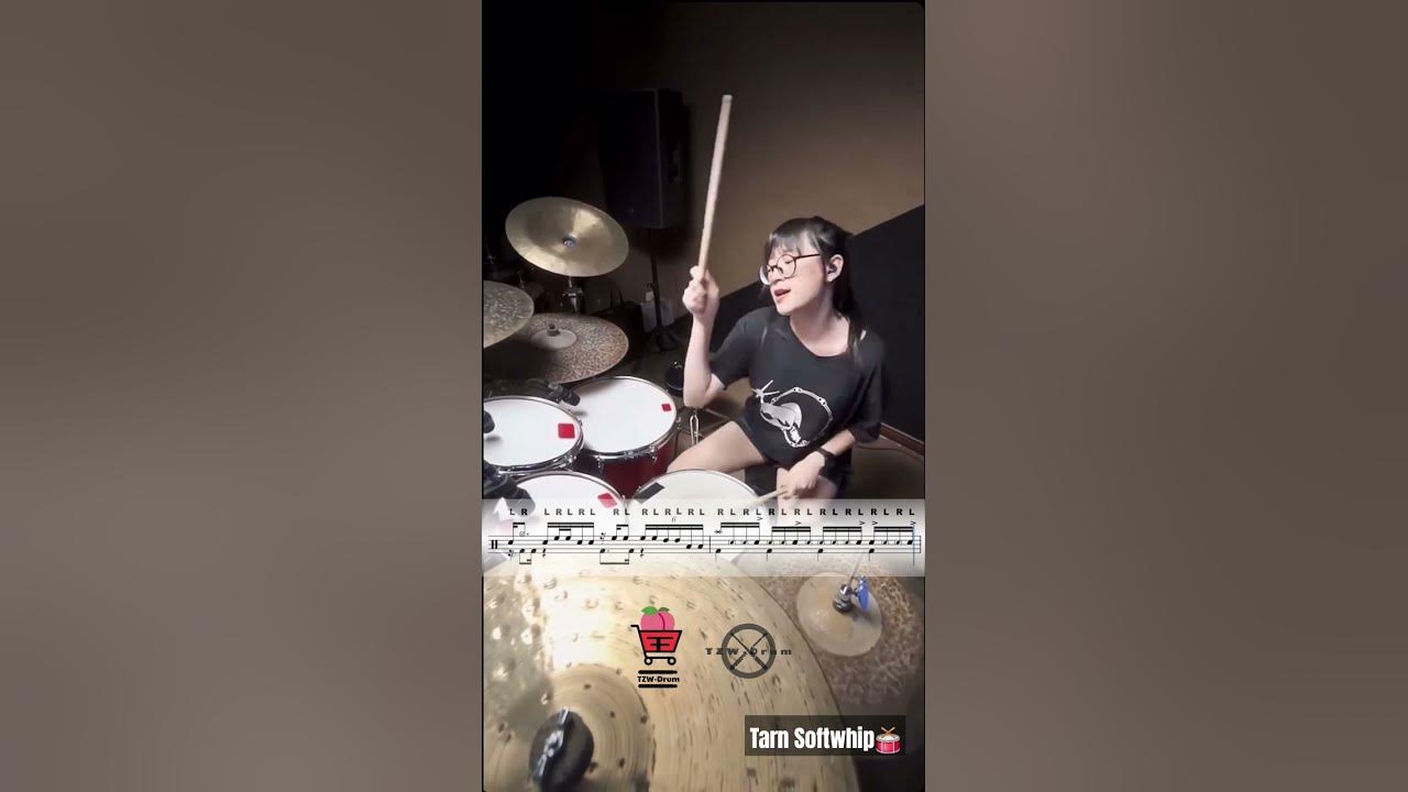 Perfect - One Direction drum transcription Tarn Softwhip  #drumcover #drummergirl #femaledrummer