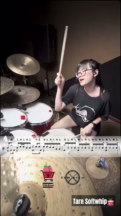 Perfect - One Direction drum transcription Tarn Softwhip  #drumcover #drummergirl #femaledrummer