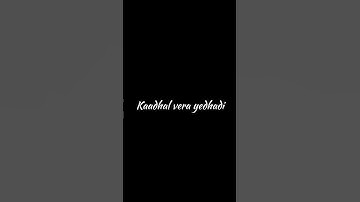 Thumbnail of Kannadi poove #music #song #kannadipoove