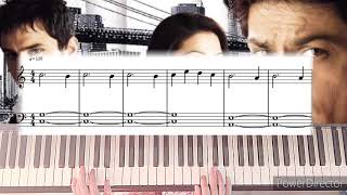 Kal Ho Na Ho / Har Ghadi Badal Rahi Hai / Easy piano tutorial