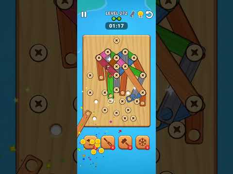Level 272 || Wood Nuts || Screw Puzzle || latest update