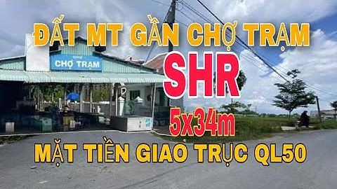 [gét gô] ĐẤT NỀN GÓC 2 MẶT TIỀN XÃ TÂN LÂN CẦN ĐƯỚC| Đất Nền Cần Đước |Đất Quốc Lộ 50