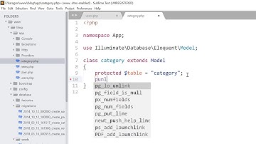 Laravel 5.6   Xây dựng hệ thống Models (Full HD)