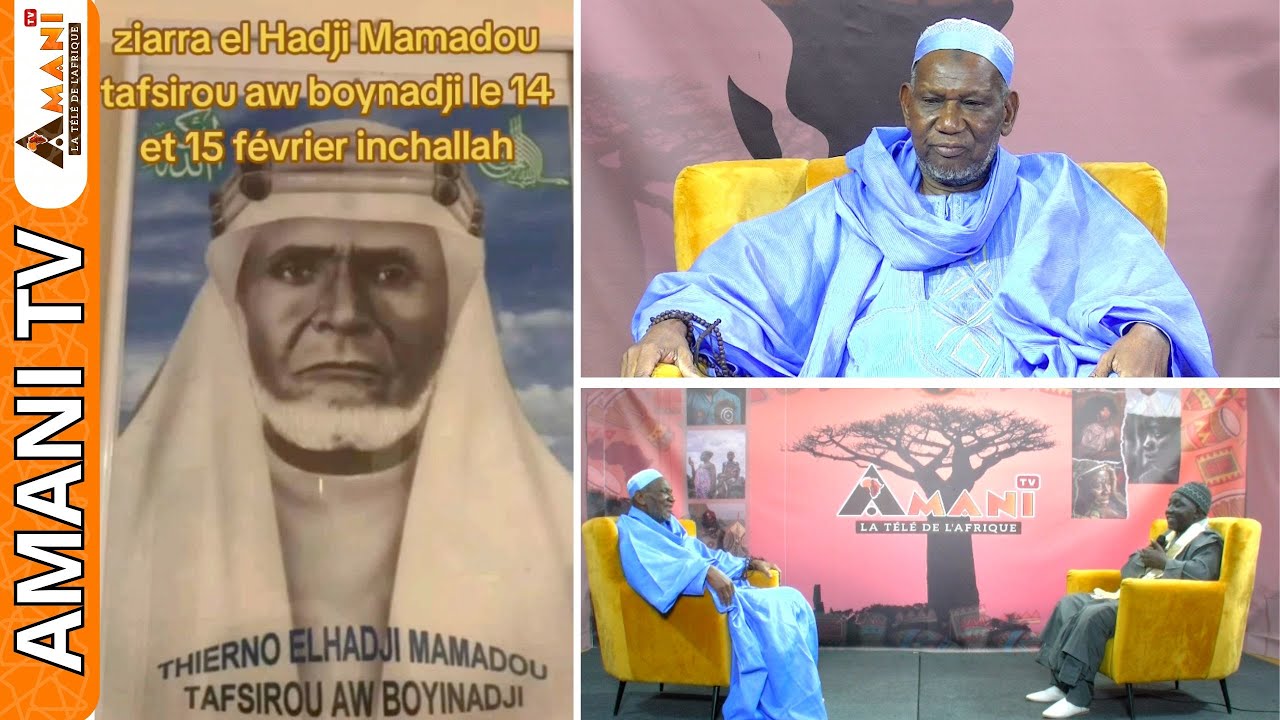 Vie et I'Oeuvre de Thierno El Hadji Mamadou Tafsirou Aw Boynadji par Thierno Amadou THIAM
