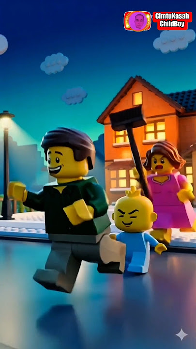 Dad, I want to eat donuts like the ones on TV l #funny #comedy #lego  #shorts